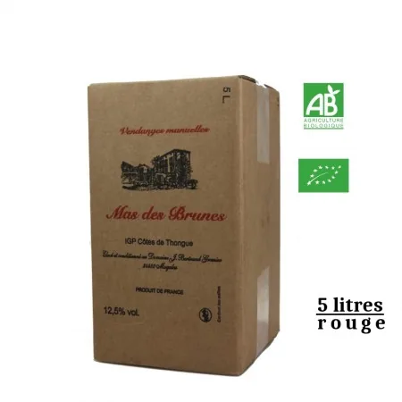 Bouteille de BIB Rouge — BERTRAND ISABELLE, vin rouge