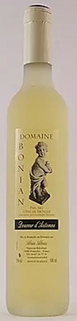 Bouteille de Douceur d'Automne — DOMAINE BONIAN, vin doux