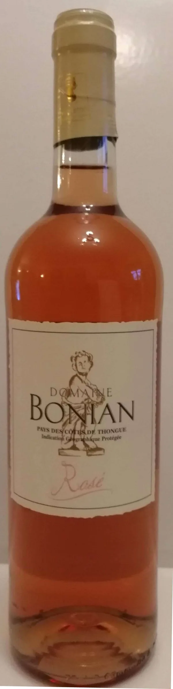 Bouteille de Rosé — DOMAINE BONIAN, vin rosé