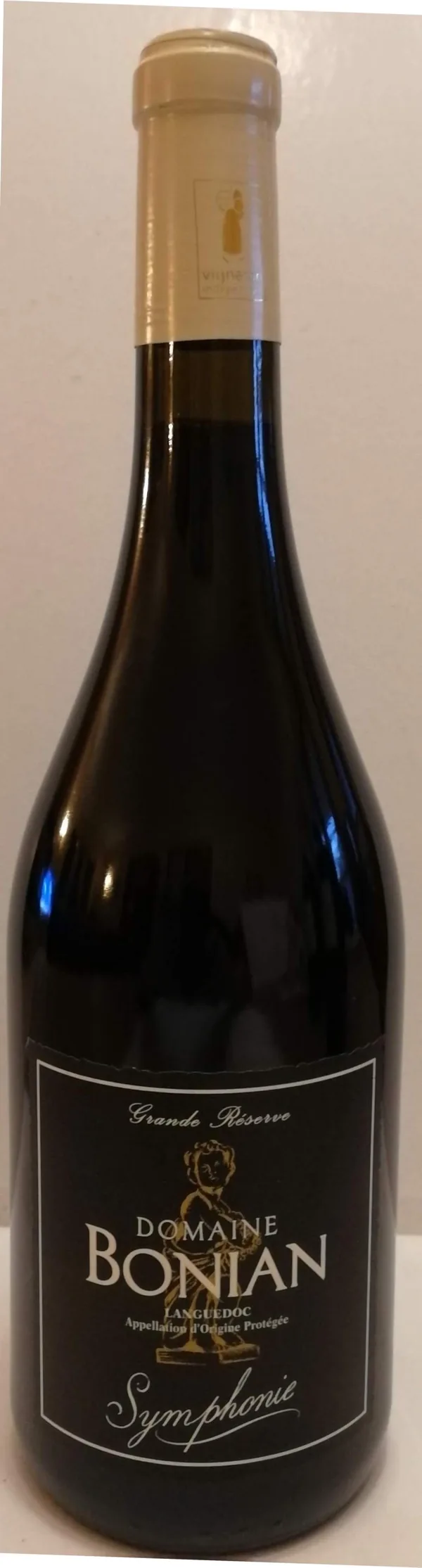 Bouteille de Symphonie Grande Réserve — DOMAINE BONIAN, vin rouge