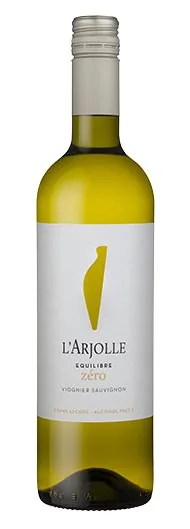 Bouteille de Équilibre Zéro Blanc — DOMAINE DE L'ARJOLLE, vin blanc désalcoolisé