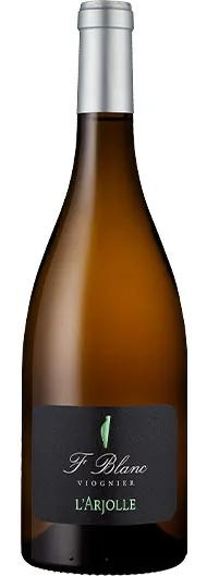 Bouteille de F Blanc Viognier — DOMAINE DE L'ARJOLLE, vin blanc