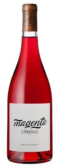 Bouteille de Magenta — DOMAINE DE L'ARJOLLE, vin faible teneur alcool