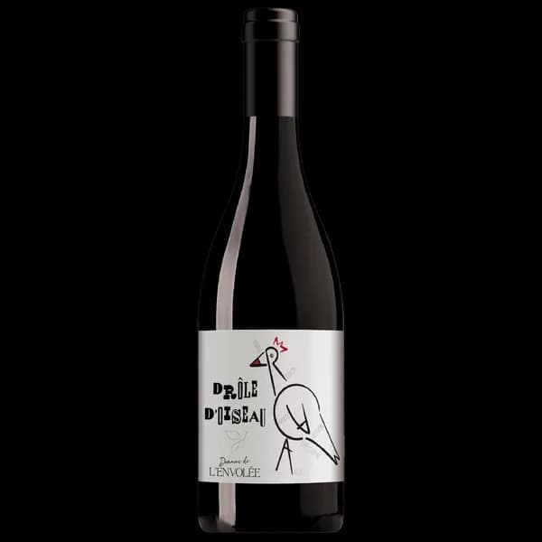 Bouteille de Drôle d'oiseau — DOMAINE DE L'ENVOLEE, vin rouge