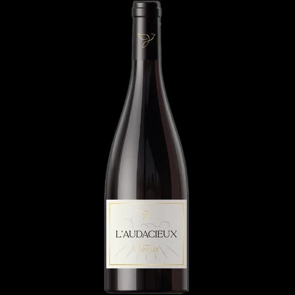 Bouteille de L'Audacieux — DOMAINE DE L'ENVOLEE, vin rouge
