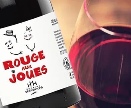 Bouteille de Rouge aux Joues — DOMAINE DESHENRYS