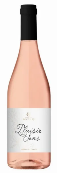 Bouteille de Plaisir des Sens Rosé — DOMAINE ERIC GELLY, vin rosé