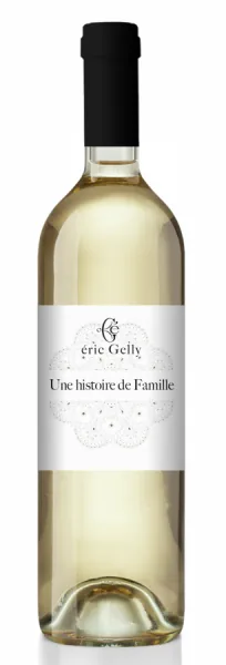Bouteille de Une Histoire de Famille Blanc — DOMAINE ERIC GELLY, vin blanc