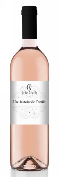 Bouteille de Une Histoire de Famille Rosé — DOMAINE ERIC GELLY, vin rosé