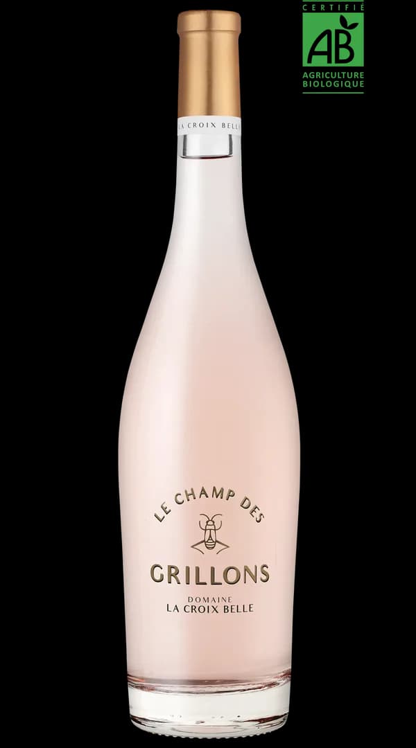 Bouteille de Le Champ des Grillons — DOMAINE LA CROIX BELLE, vin rosé