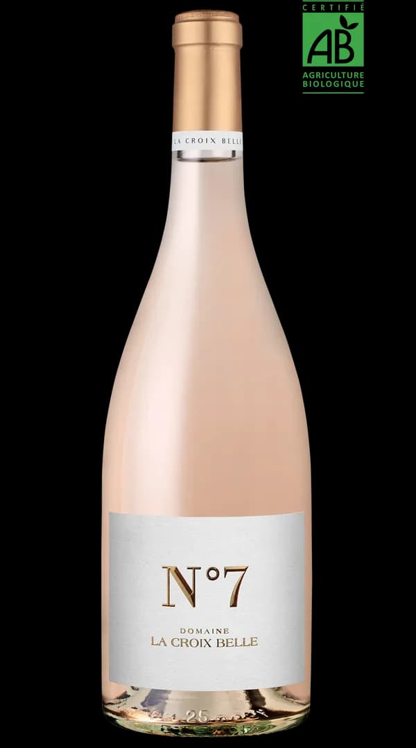 Bouteille de N°7 Rosé — DOMAINE LA CROIX BELLE, vin rosé