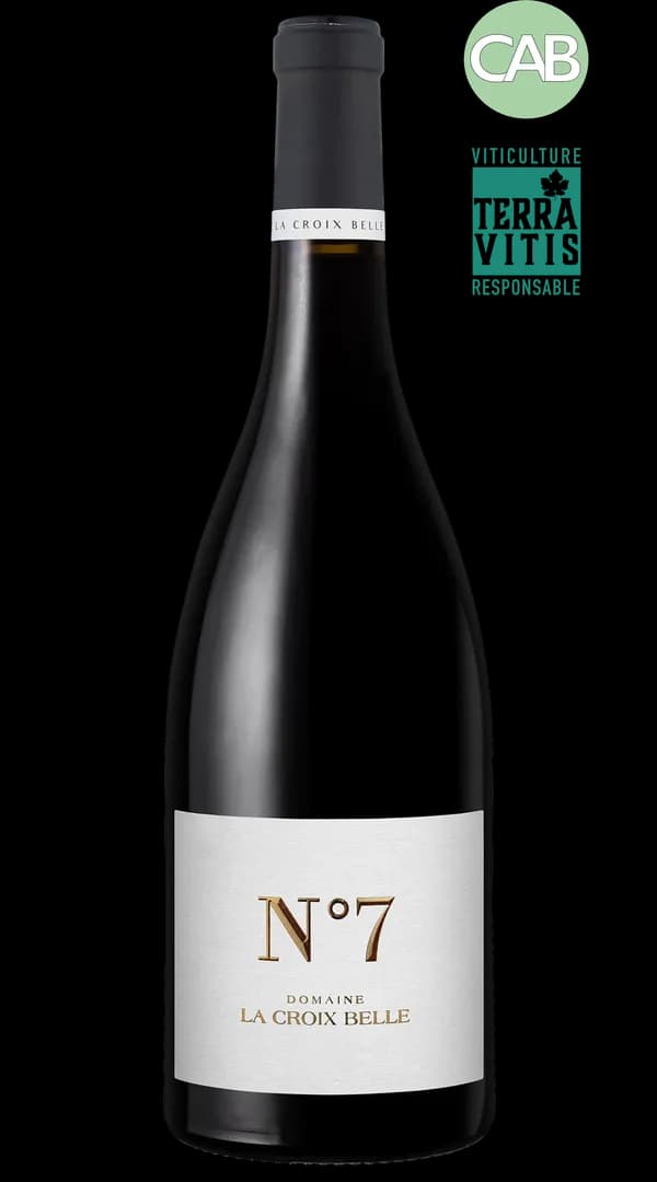Bouteille de N°7 Rouge — DOMAINE LA CROIX BELLE, vin rouge