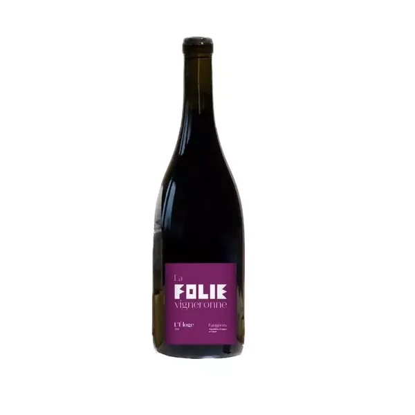 Bouteille de L'Eloge Rouge — DOMAINE LA FOLIE VIGNERONNE, vin rouge