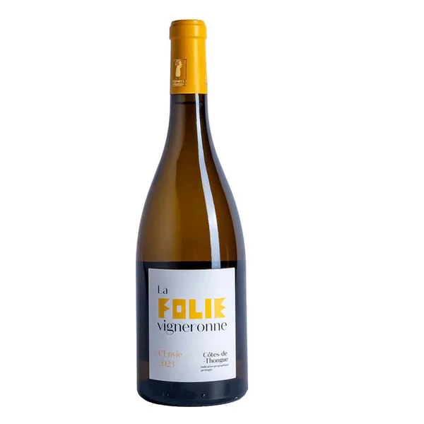 Bouteille de L'Envie Blanc — DOMAINE LA FOLIE VIGNERONNE, vin blanc