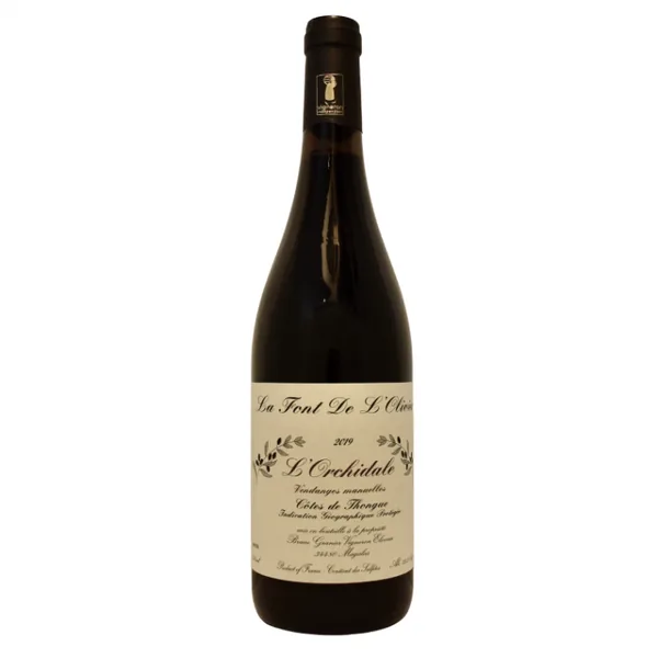 Bouteille de Orchidale — DOMAINE LA FONT DE L'OLIVIER, vin rouge