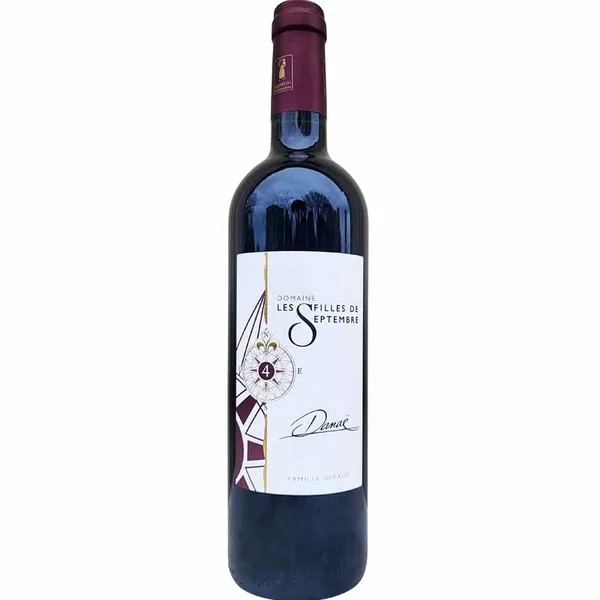 Bouteille de Danaé — DOMAINE LES FILLES DE SEPTEMBRE, vin rouge