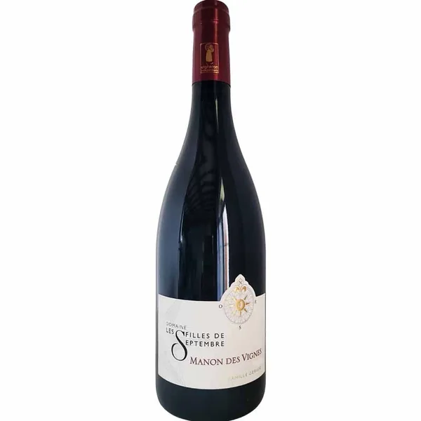 Bouteille de Manon des Vignes — DOMAINE LES FILLES DE SEPTEMBRE, vin rouge