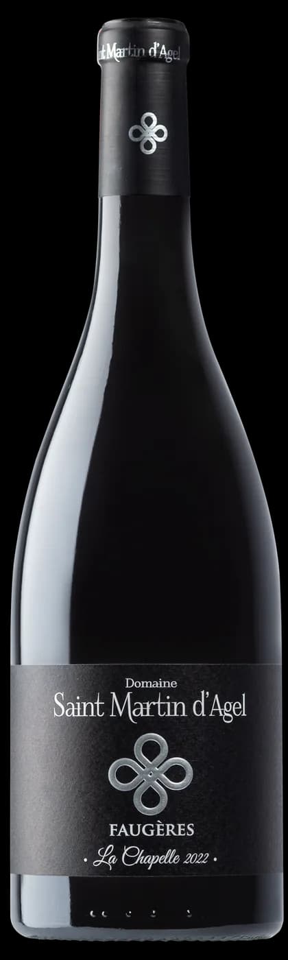 Bouteille de La Chapelle — DOMAINE SAINT MARTIN D'AGEL, vin rouge
