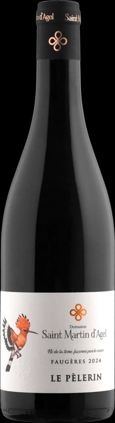 Bouteille de Le Pèlerin — DOMAINE SAINT MARTIN D'AGEL, vin rouge