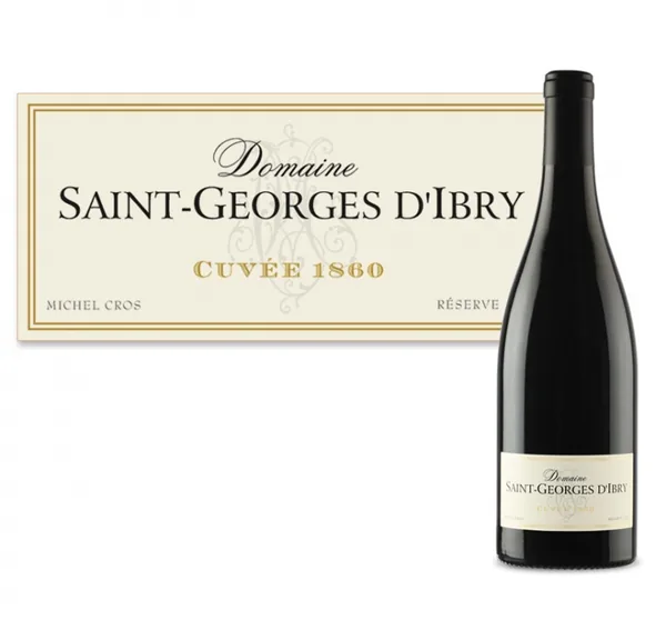 Bouteille de Cuvée 1860 — DOMAINE ST GEORGES D'IBRY, vin rouge