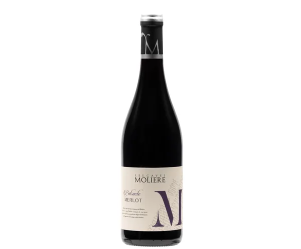 Bouteille de Entracte Merlot — LES CAVES MOLIERE, vin rouge