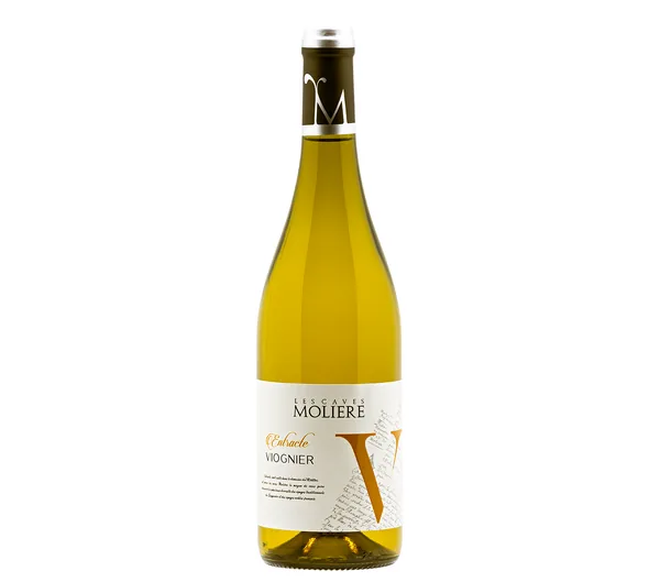 Bouteille de Entracte Viognier — LES CAVES MOLIERE, vin blanc