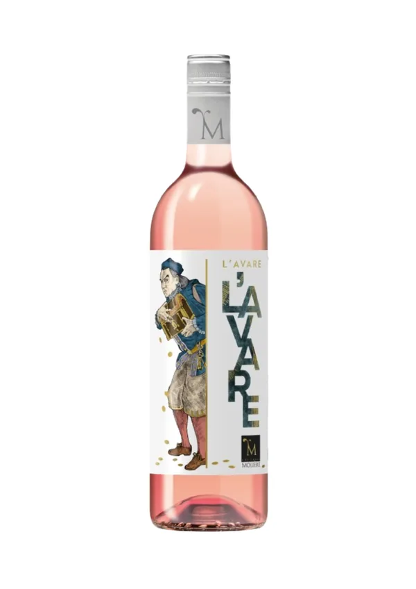 Bouteille de L'Avare Rosé — LES CAVES MOLIERE, vin rosé