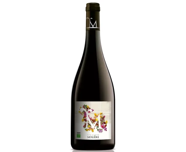 Bouteille de M Rouge — LES CAVES MOLIERE, vin rouge