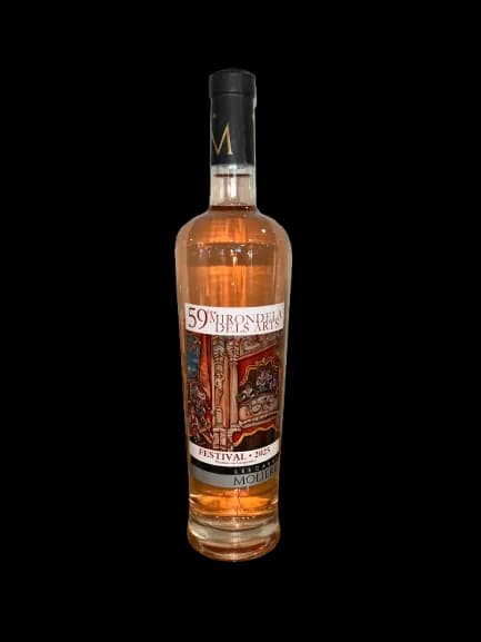 Bouteille de Mirondela Dels Arts — LES CAVES MOLIERE, vin rosé