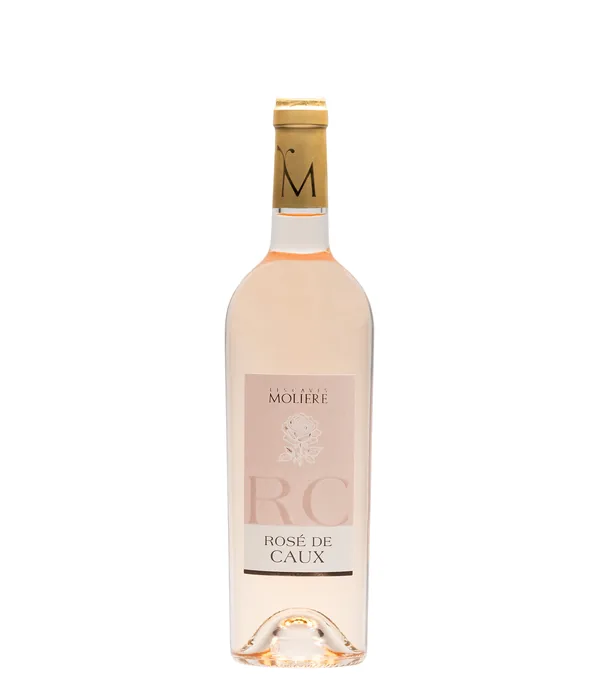 Bouteille de Rosé de Caux — LES CAVES MOLIERE, vin rosé
