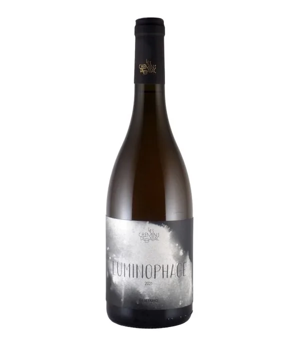 Bouteille de Luminophage — LES CHEMINS DE BASSAC, vin blanc