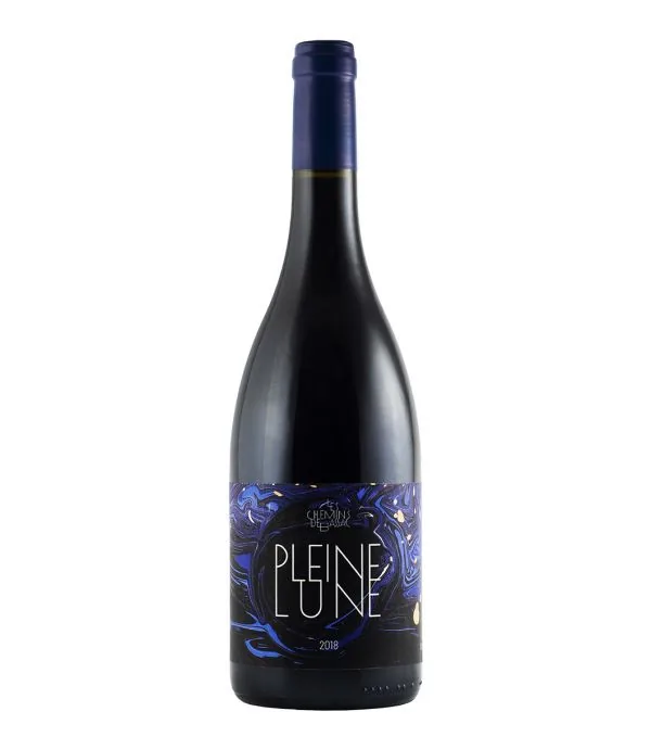 Bouteille de Pleine Lune — LES CHEMINS DE BASSAC, vin rouge
