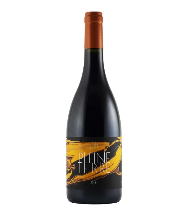 Bouteille de Pleine Terre — LES CHEMINS DE BASSAC, vin rouge