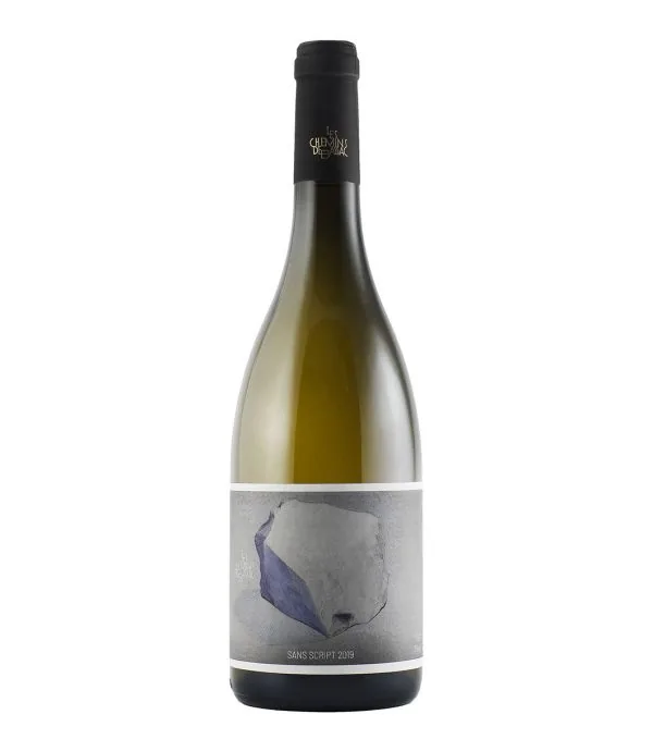 Bouteille de Sans Script — LES CHEMINS DE BASSAC, vin blanc