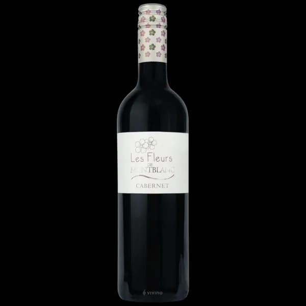 Bouteille de Les Fleurs de Montblanc - Cabernet Sauvignon — LES VIGNERONS DE MONTBLANC, vin rouge