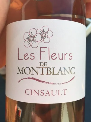 Bouteille de Les Fleurs de Montblanc - Cinsault Rosé — LES VIGNERONS DE MONTBLANC, vin rosé
