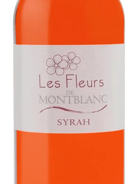 Bouteille de Les Fleurs de Montblanc - Syrah Rosé — LES VIGNERONS DE MONTBLANC, vin rosé