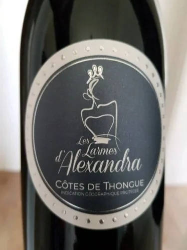 Bouteille de Les Larmes d'Alexandra - Assemblage (Cabernet-Merlot) — LES VIGNERONS DE MONTBLANC, vin rouge