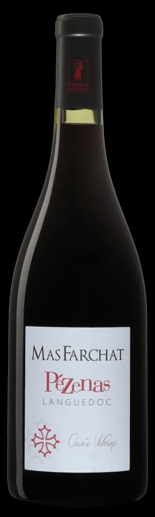 Bouteille de Cuvée Vulcano — MAS FARCHAT, vin rouge