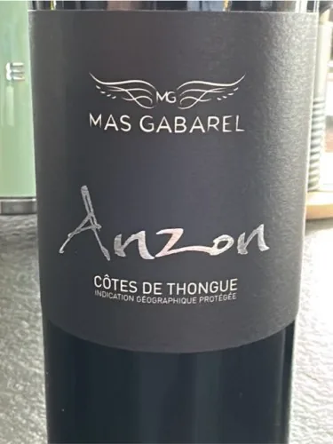 Bouteille de Anzon — MAS GABAREL, vin rouge