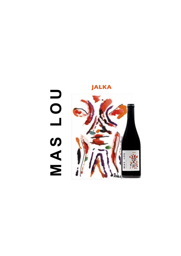Bouteille de Jalka — MAS LOU, vin rouge