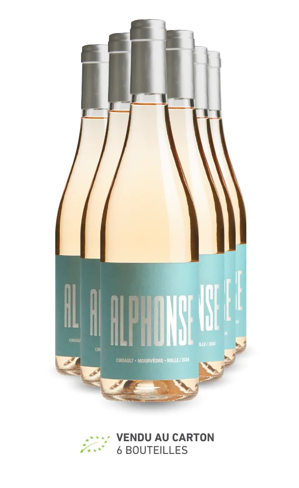Bouteille de Alphonse rosé — MOULIN DE LENE, vin rosé