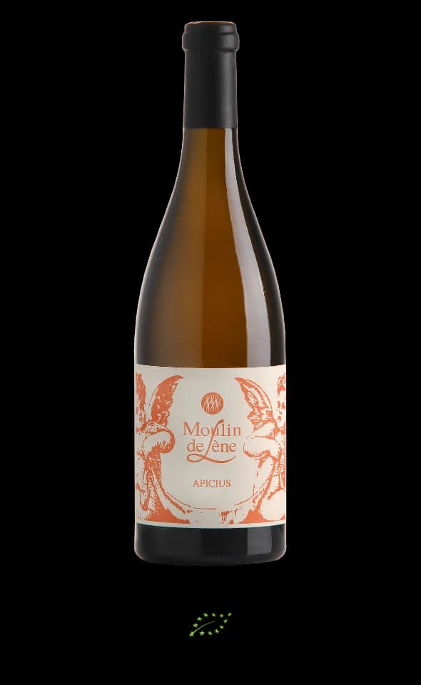 Bouteille de Apicius — MOULIN DE LENE, vin orange