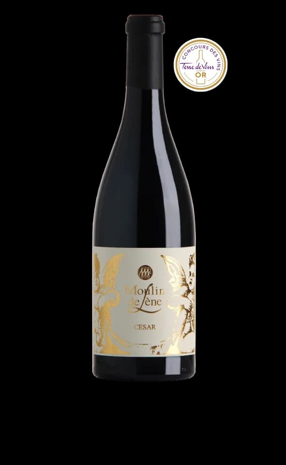 Bouteille de César — MOULIN DE LENE, vin rouge