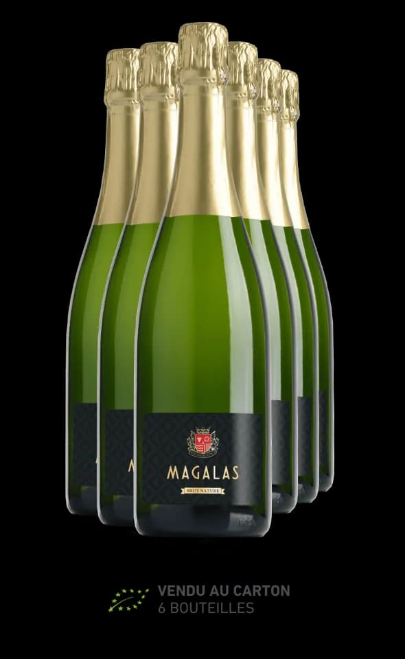 Bouteille de Magalas — MOULIN DE LENE, vin effervescent