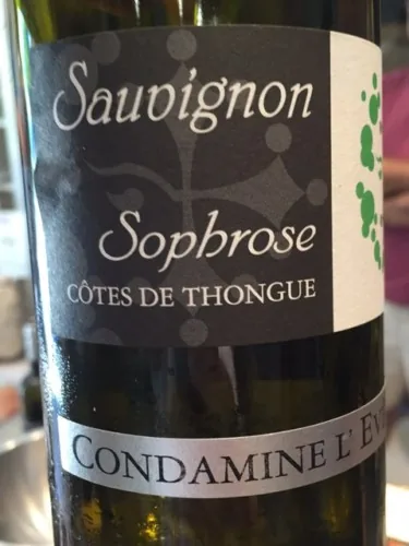 Bouteille de Sophrose — DOMAINE DE LA CONDAMINE, vin blanc