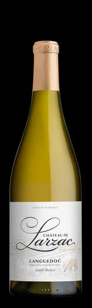 Bouteille de Château de Larzac Saint Majan — DOMAINE DE LARZAC, vin blanc