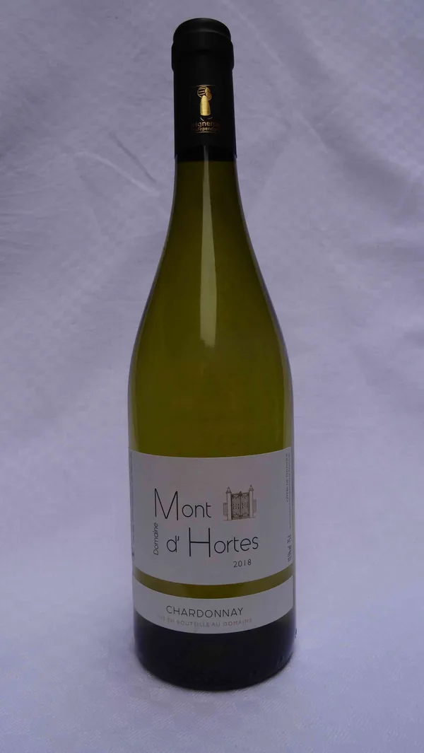 Bouteille de Chardonnay — DOMAINE DE MONT D'HORTES, vin blanc