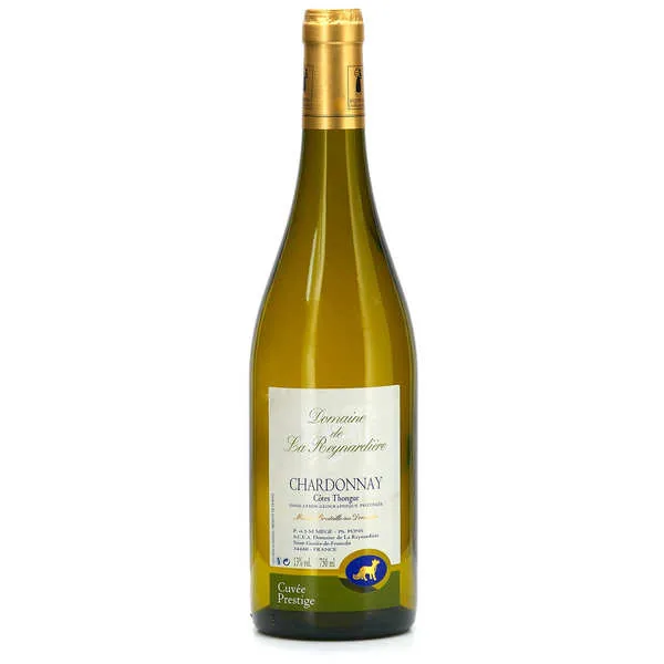 Bouteille de Chardonnay — DOMAINE LA REYNARDIERE, vin blanc