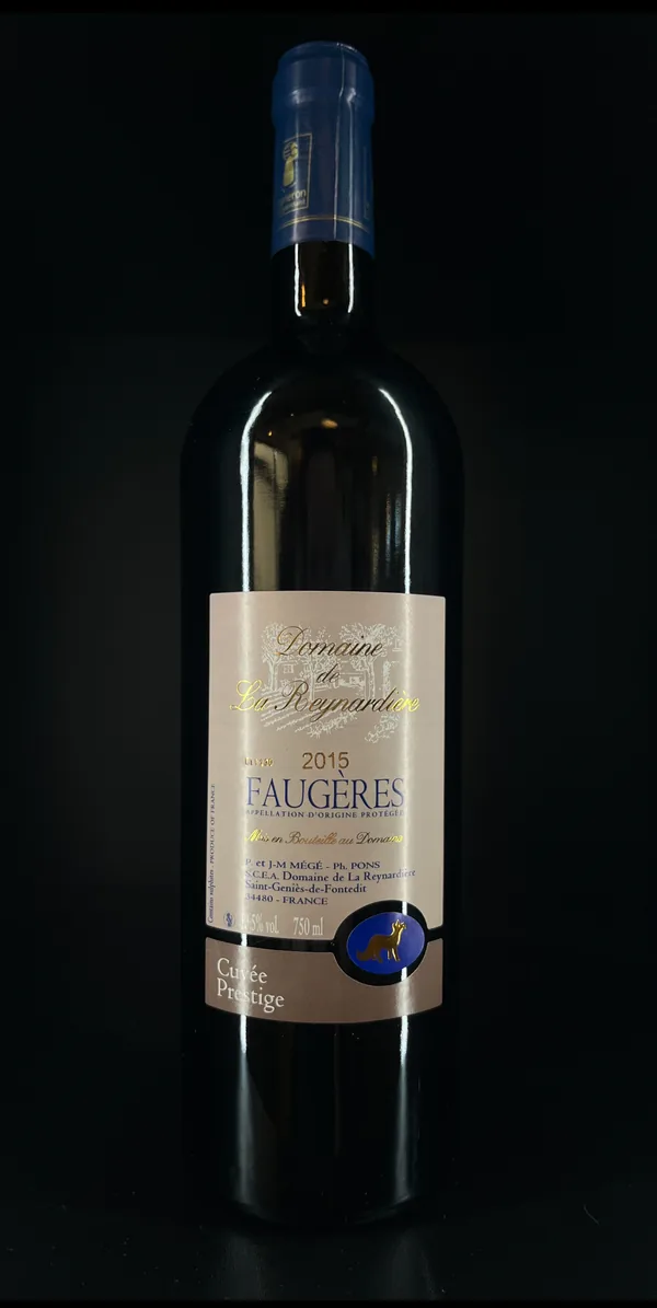 Bouteille de Cuvée Prestige — DOMAINE LA REYNARDIERE, vin rosé
